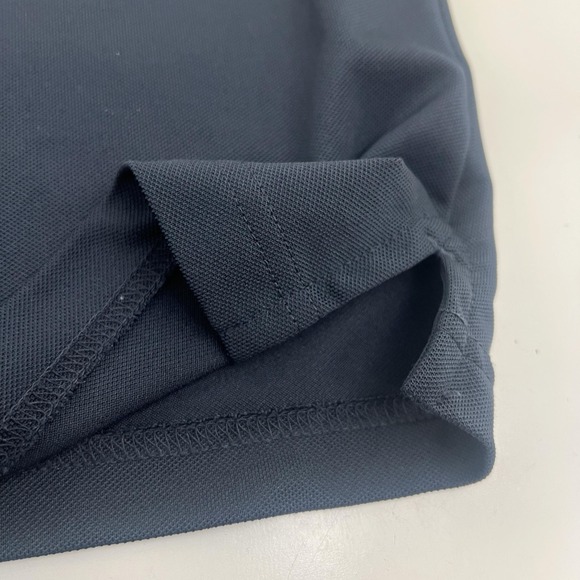 Psycho Bunny Polo Shirt Mens 2XL Navy Neon Green Colorblock Golf Skull Logo - Picture 16 of 16